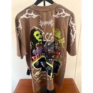 SZ M - NWT BeetleJuice Brown Civil Tee